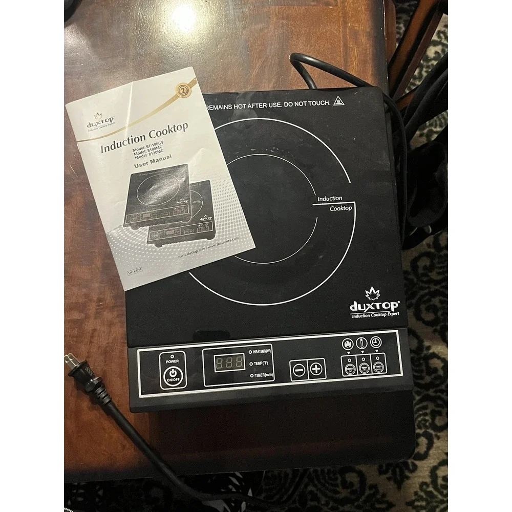Duxtop 8100MC Portable Induction Cooktop 1800W Countertop Burner – Tested